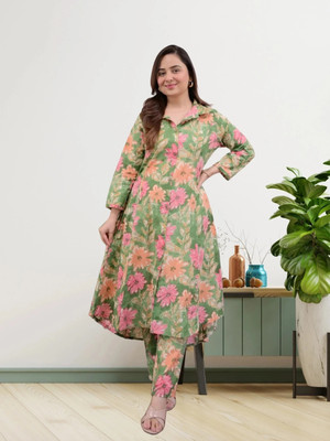 NavNari Tunic Pant Co-ords Set
