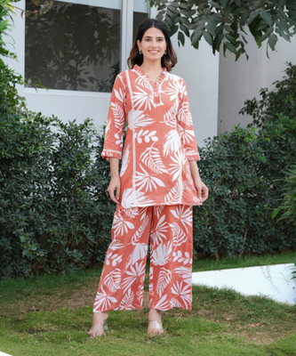 shobhit Tunic Palazzos Co-ords Set