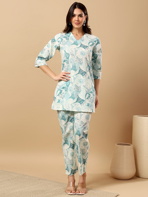 MOAJAZA Tunic Pant Co-ords Set