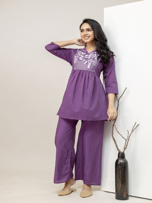SINGNI Top Palazzos Co-ords Set