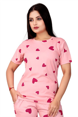 A K FASHION Tshirt Pant Co-ords Set