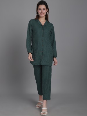 Enchanted Drapes Shirt Pant Co-ords Set