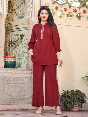 VIBE VISION Top Pant Co-ords Set