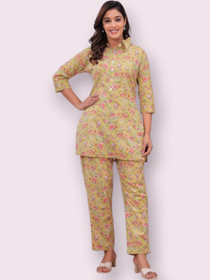TADAATRADERS Tunic Pant Co-ords Set