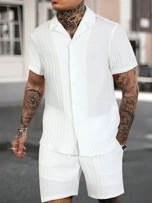 MAA UMA Shirt Regular Shorts Co-ords Set