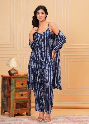 all about you Top Pant Co-ords Set with Shrug