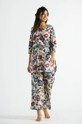 Flavia Creation Top Pant Co-ords Set