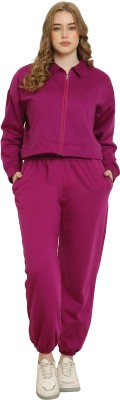 The Unicharm Solid Women Track Suit