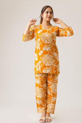 PeheNari Tshirt Pant Co-ords Set