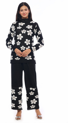 Poorrns Top Palazzos Co-ords Set