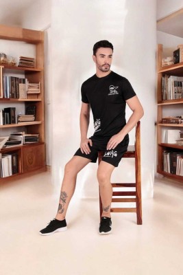 Toxic ADDICTION Tshirt Regular Shorts Co-ords Set