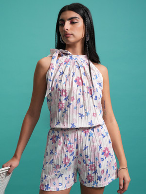 Tokyo Talkies Top Regular Shorts Co-ords Set