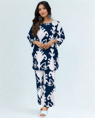 Zestleaf Shirt Pant Co-ords Set
