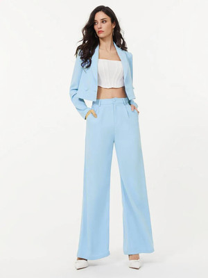 KOTTY Top Pant Co-ords Set with Blazer