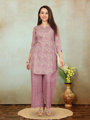 Odd by chansi Trendz Top Palazzos Co-ords Set