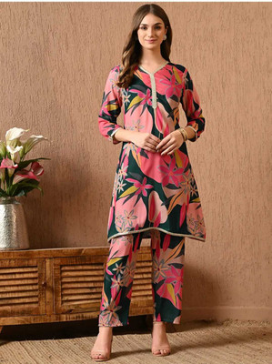 Harshiv Creation Tunic Pant Co-ords Set