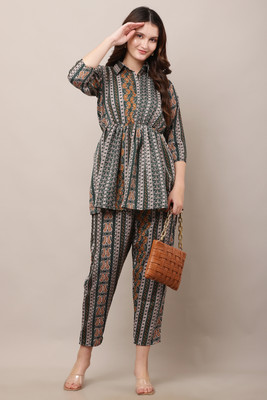 AREEBA FASHION Shirt Pant Co-ords Set