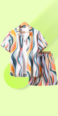 7starenterprise7 Shirt Chinos Co-ords Set