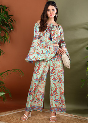 Yash Gallery Top Pant Co-ords Set