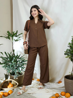 HouseOfCommon Top Palazzos Co-ords Set