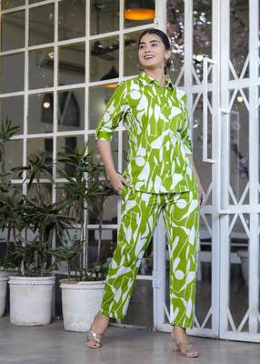 PAKHI CREATION Shirt Pant Co-ords Set