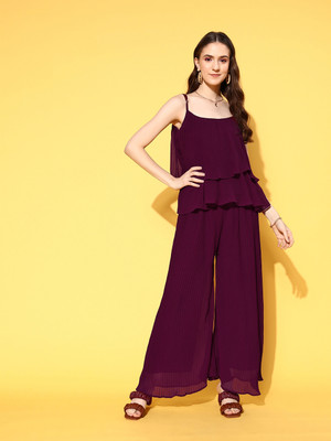 KAVINDI Top Palazzos Co-ords Set