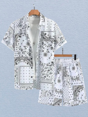 indyanvastra Shirt Regular Shorts Co-ords Set