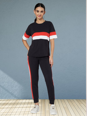 DE TRENDZ Tshirt Pant Western Set