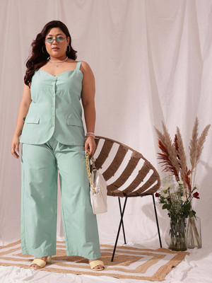 CURVY STREET Top Palazzos Co-ords Set