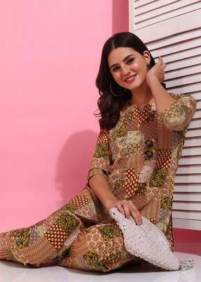 JustHer Top Pant Co-ords Set