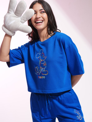 Tokyo Talkies Tshirt Regular Shorts Co-ords Set
