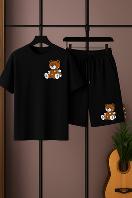 LARRY & EVA Tshirt Regular Shorts Co-ords Set