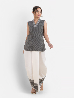 Crazy Needle Top Skirt Co-ords Set