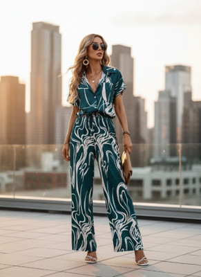 Leriya Fashion Shirt Pant Co-ords Set