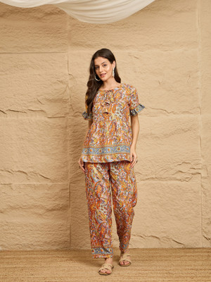 DRAPE AND DAZZLE Top Palazzos Co-ords Set