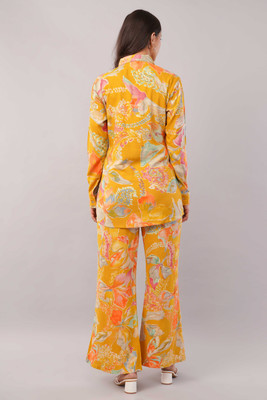 Chia Fashions Shirt Palazzos Co-ords Set