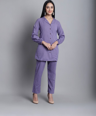 Enchanted Drapes Shirt Pant Co-ords Set