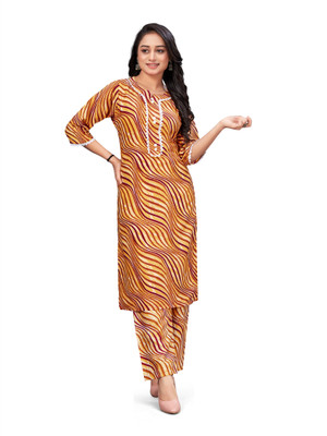 rajni rayon Top Pant Co-ords Set