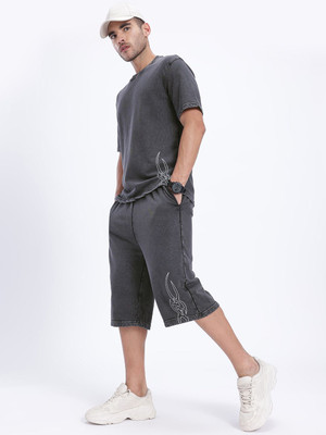 Glitchez Tshirt Regular Shorts Co-ords Set