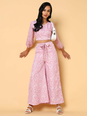 SHOWOFFFF Top Palazzos Co-ords Set