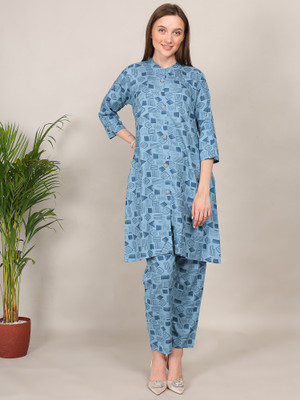 4U Fashion Tunic Pant Co-ords Set