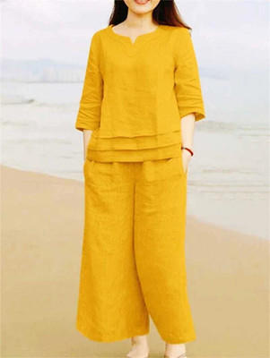 Ramyka Top Palazzos Co-ords Set