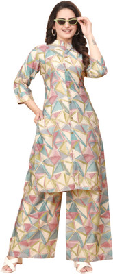 ARDHNASTYLESTUDIO Top Palazzos Co-ords Set