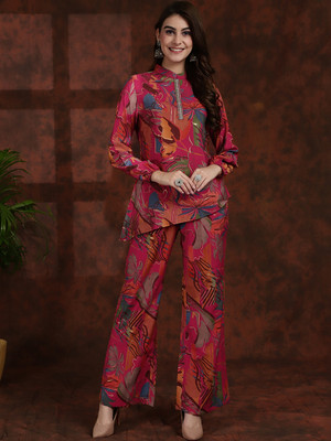 Claura Tunic Palazzos Co-ords Set
