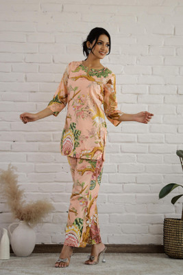 Flavia Creation Top Pant Co-ords Set