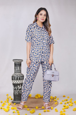 shilpa synthetic Shirt Pant Co-ords Set