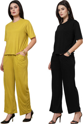 CHKOKKO Top Pant Co-ords Set
