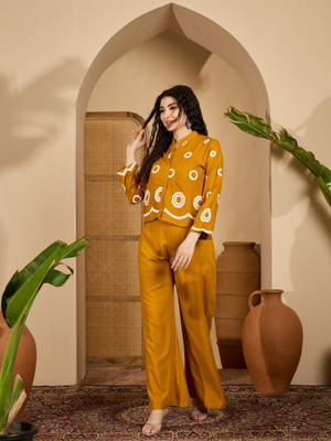 Sangria Top Palazzos Co-ords Set
