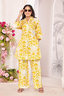 Abdhi Creation Shirt Pant Co-ords Set