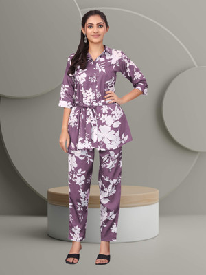 Ethnic Loop Shirt Pant Co-ords Set